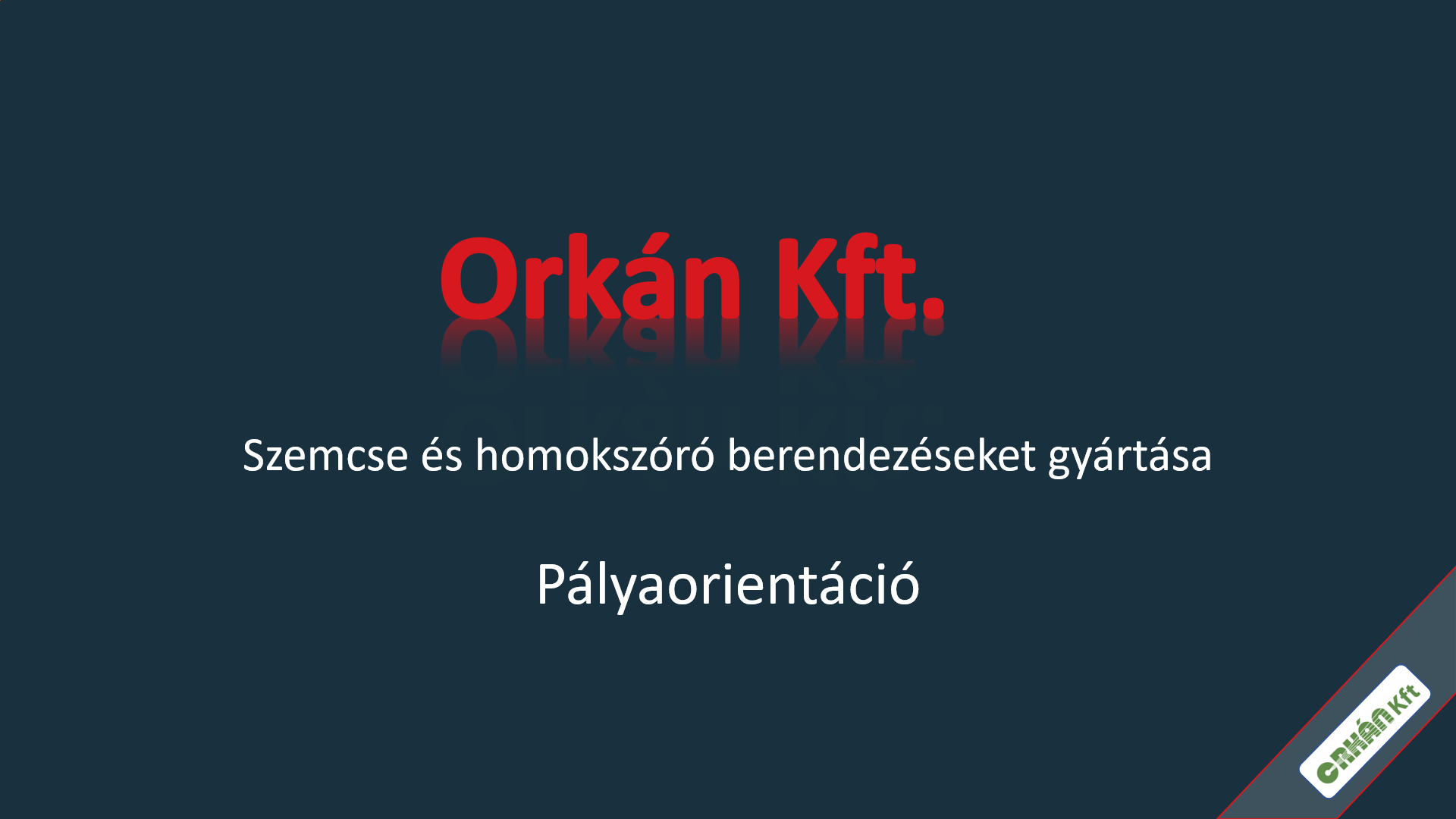 Pályaorientáció Pályaorientáció 2019