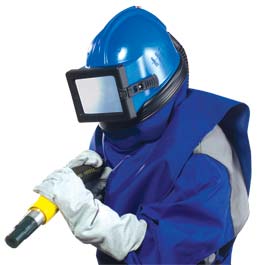 Sandstrahl-Schutzmaske Sandstrahlhelm Astra